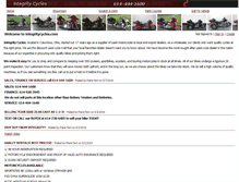 Tablet Screenshot of integritycycles.dealermind.com